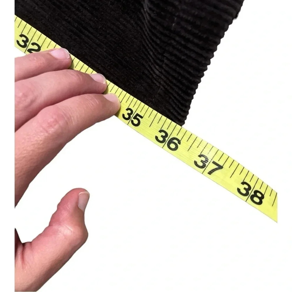 Eddie Bauer Men’s Dark Brown Pleated Corduroy Slacks Size 36x36 NWOT Perfect - Picture 4 of 7